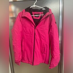 Oneill pink ski snow jacket